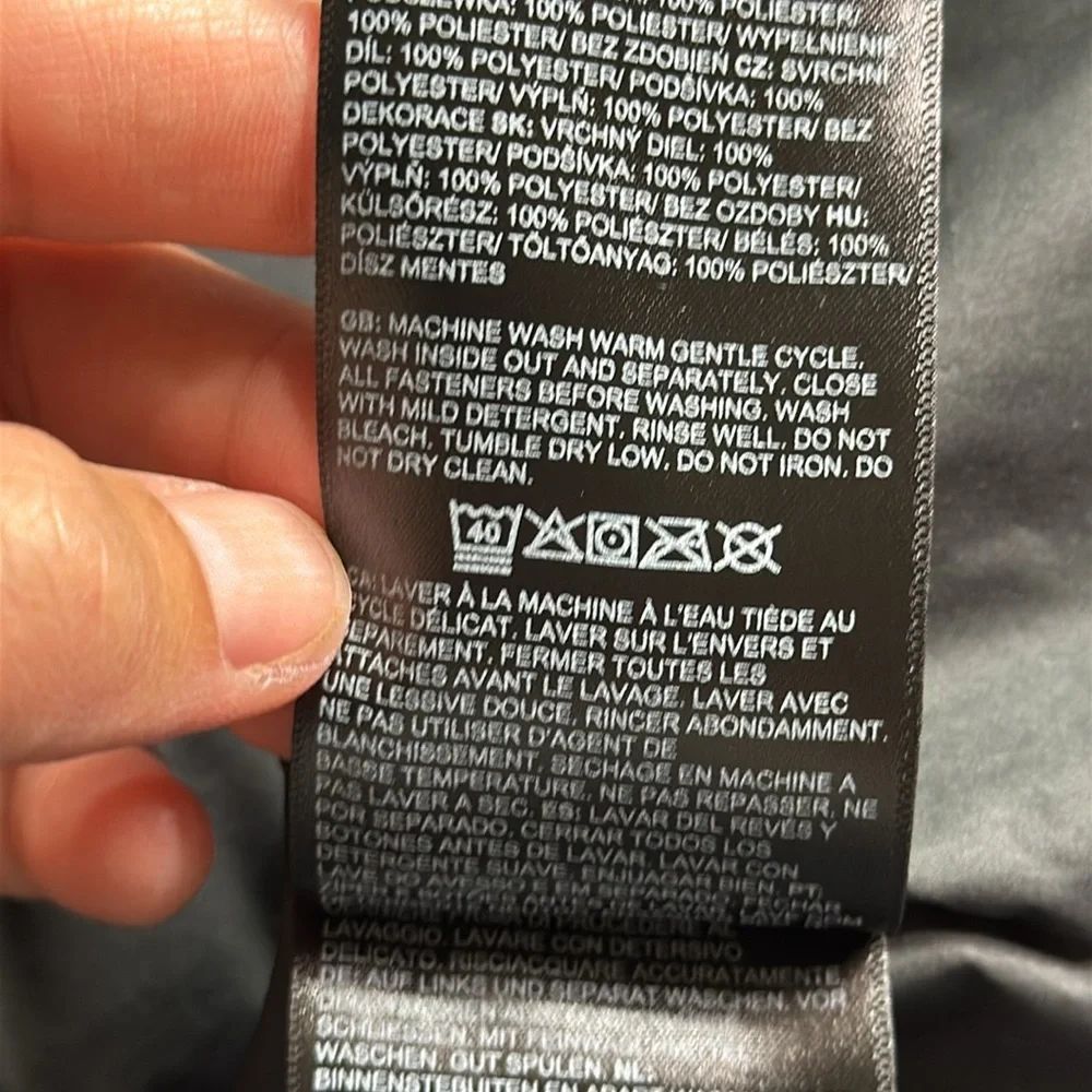 The North Face Black Everyday Insulated Branded Jacket Size XL